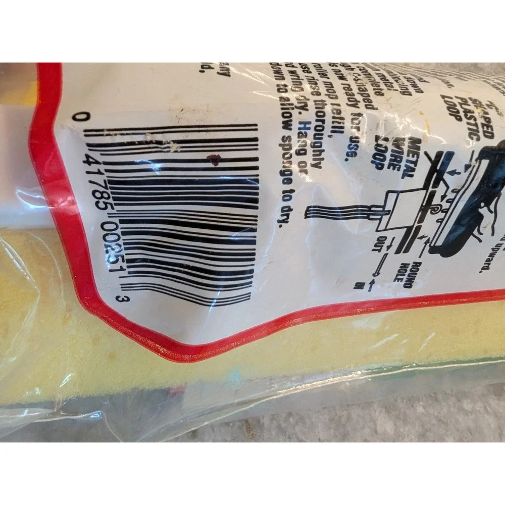 1994 O-Cedar Easymatic Roller‎ Mop Refill Number #251